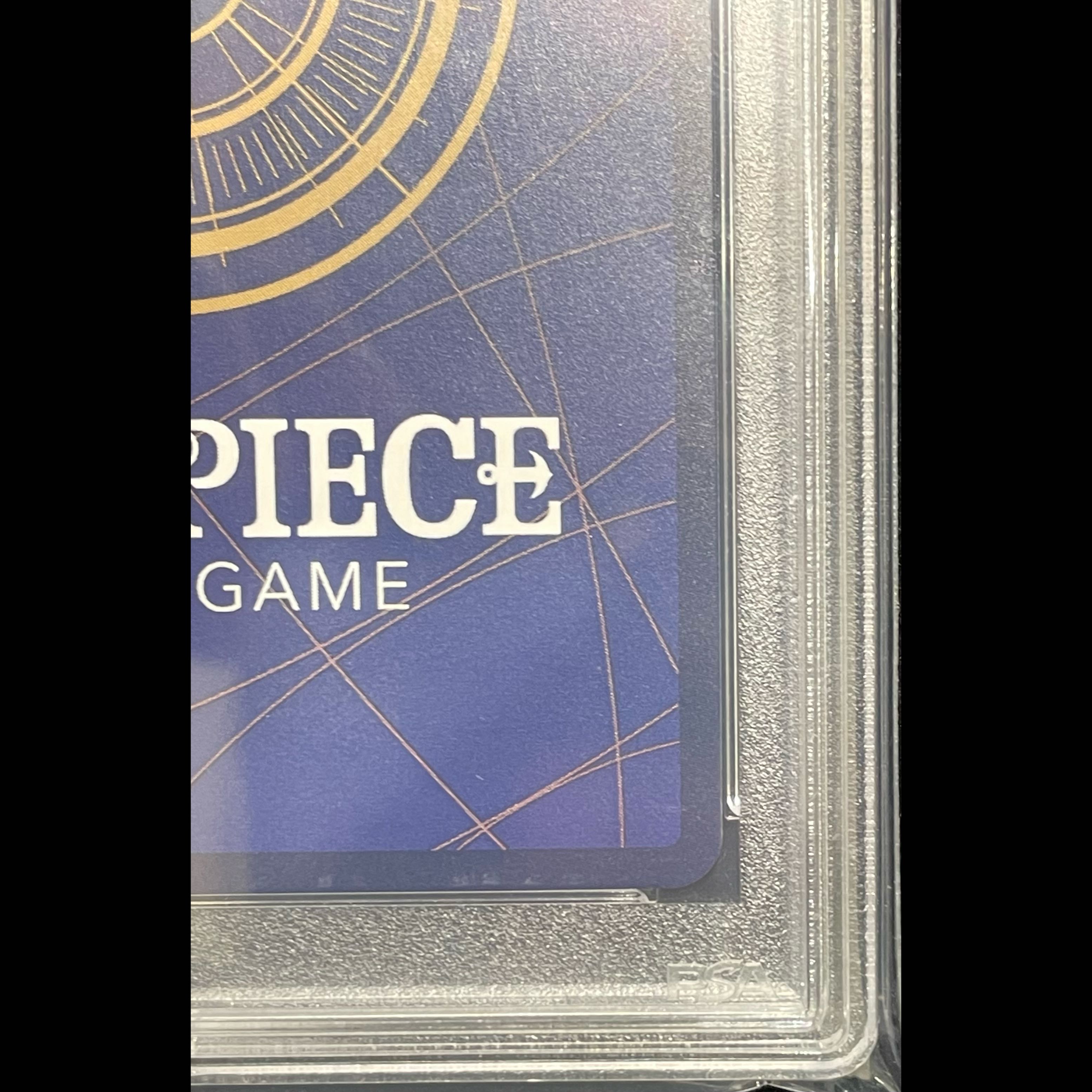 【PSA10】モンキー・D・ルフィ(パラレル)(スーパーパラレル)(コミックパラレル・コミパラ・漫画背景) P-SEC OP05-119 1枚