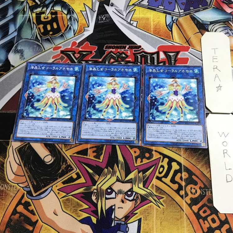 Marincess Coral Anemone RIRA 1 Normal Set of 3 Tera