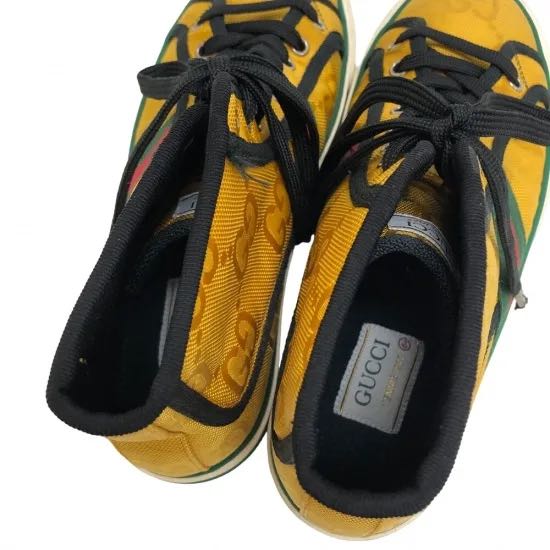 Gucci GG グッチ TENNIS 1977 スニーカー ハイカット 26.5cm