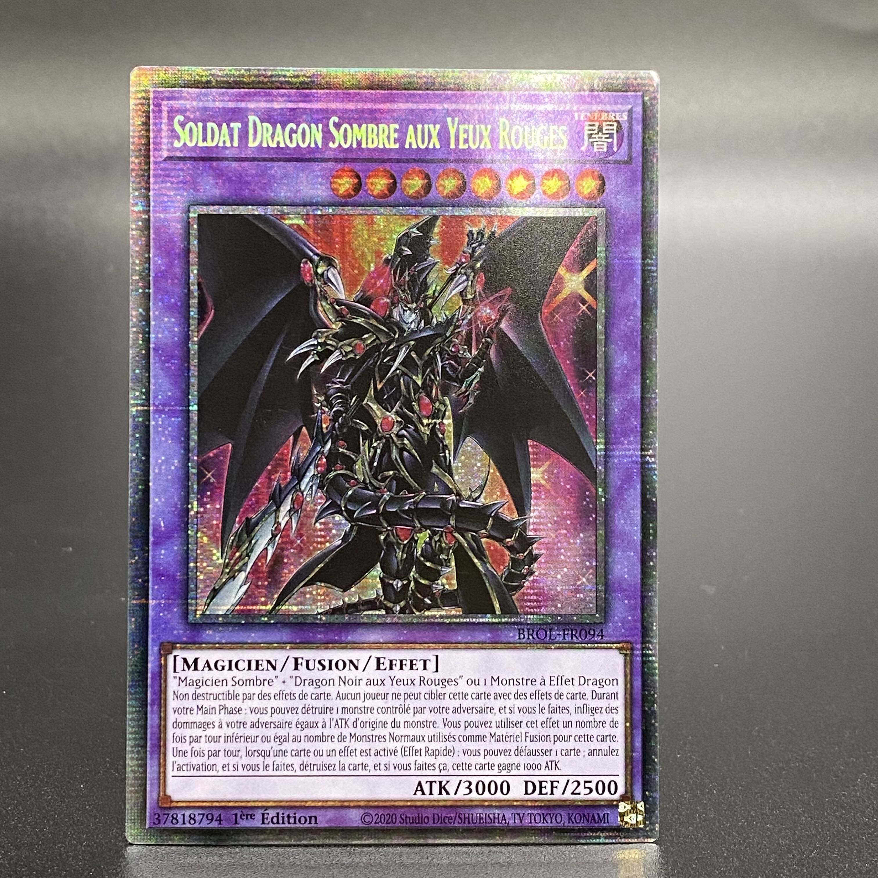 Psychic Magic Dragon Knight Dragoon of Red Eyes (French Edition) <1st> [Starlight] {BROL-FR094}