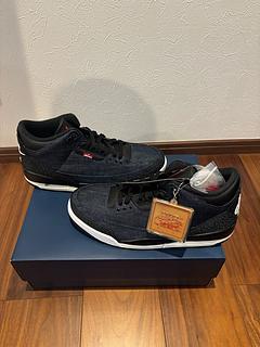Levi’s × Nike Air Jordan 3 Retro SP "Indigo and Gym Red" (LEVI'S Tab) 28.5cm