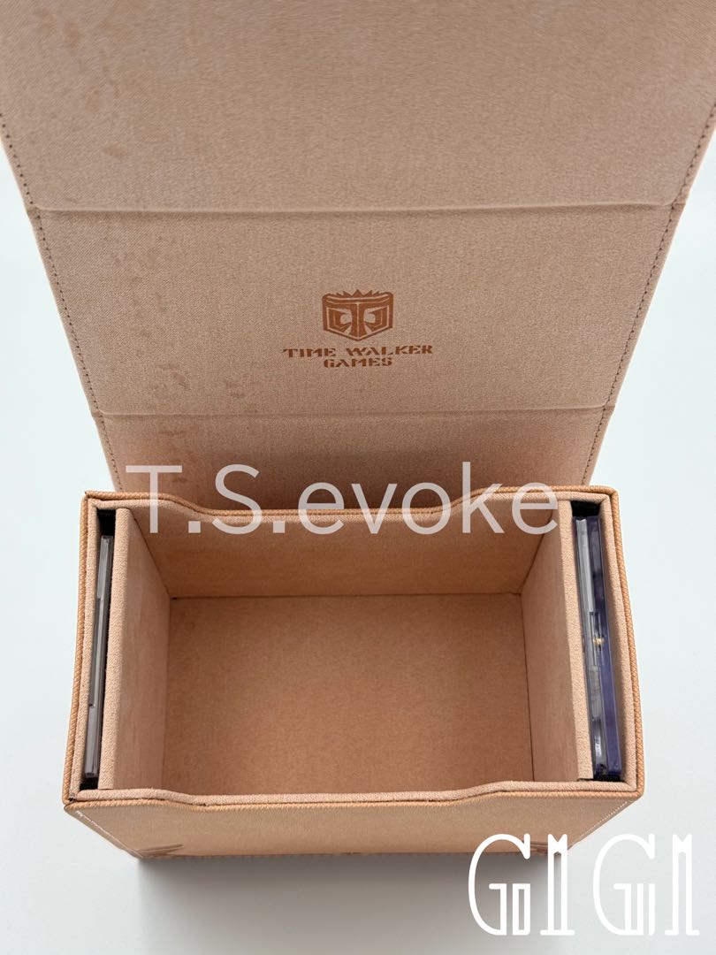 Trekkie deck case (storage box, deck holder) for G1G1 collectors, brown