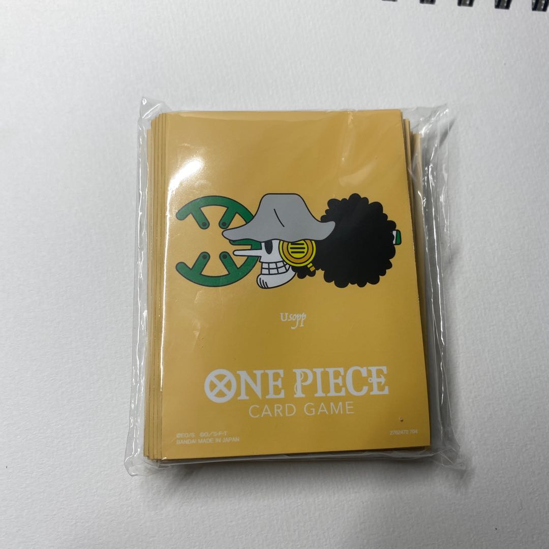One Piece Card Card Sleeve Premium Mat 2 Usopp Unopened 1パック