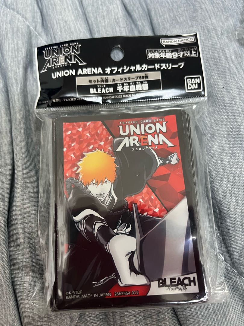 ユニオンアリーナ BLEACH ブリーチ 黒崎一護 スリーブ