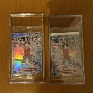 【2枚】ワンピース ルフィ US Voyage 米国大学バスケ コラボ 2パック