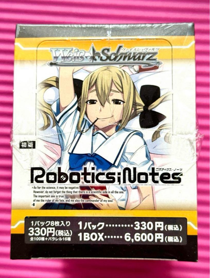 Psychic Precious New Unopened Item] Weiss Schwarz Robotix Notes 1box 1BOX