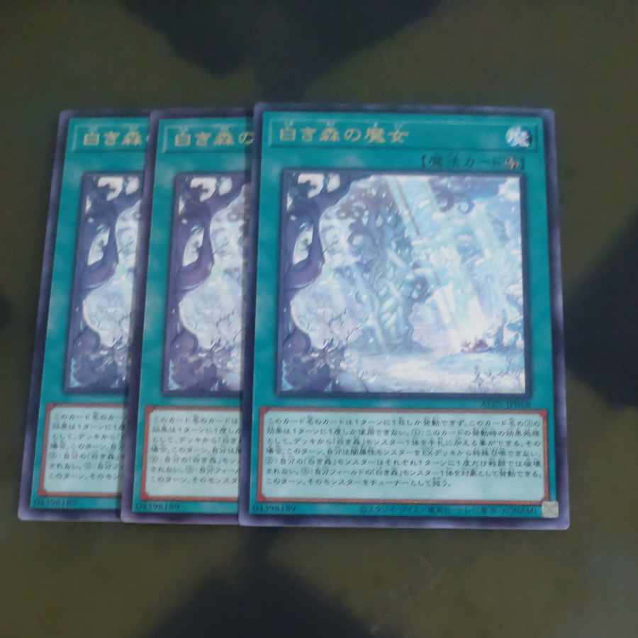 Witch of the White Forest rare ALIN-JP058✕3 [Korindo