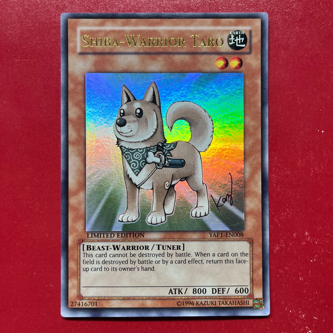 Yo 2 Yr 1 遊戯王 柴戦士タロ 【YAP1】海外版 ウルトラ 1枚
