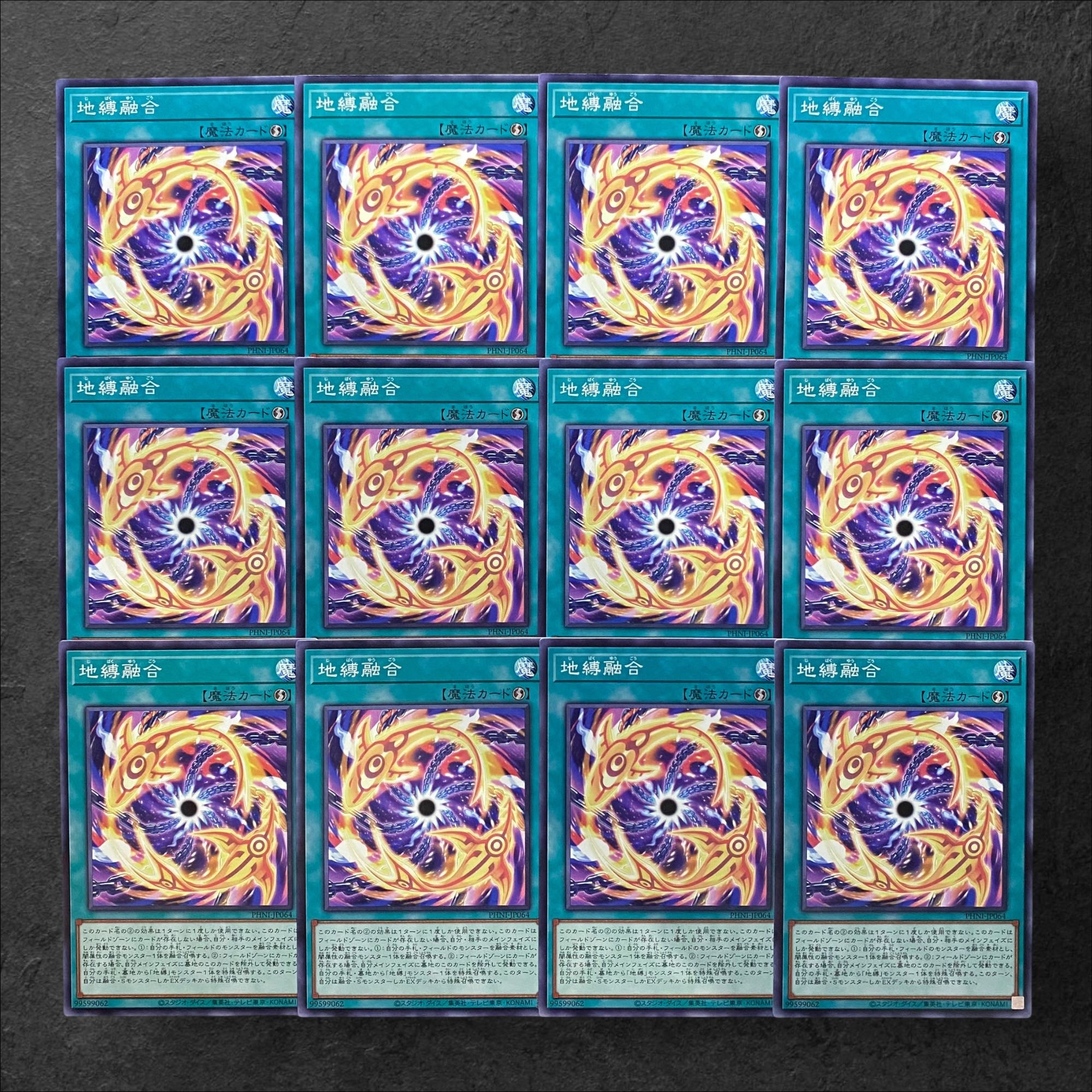 5855 [King of Games] Set of 12 cards of Land-Binding Polymerization