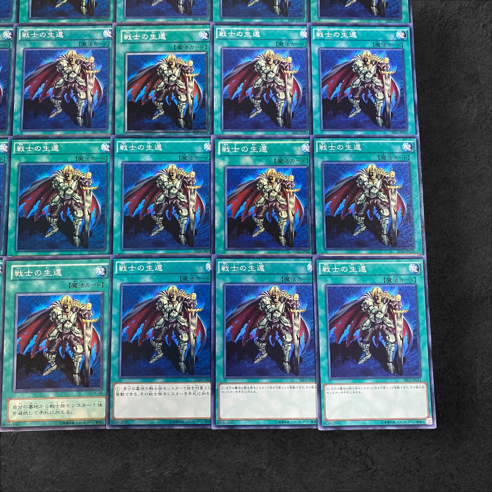 9260 [King of Games] The Warrior Returning Alive 25-card set