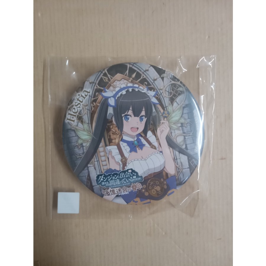 DanMachi: Hestia Pin Badge - Reminisce: Tales of Adventure in the Labyrinth