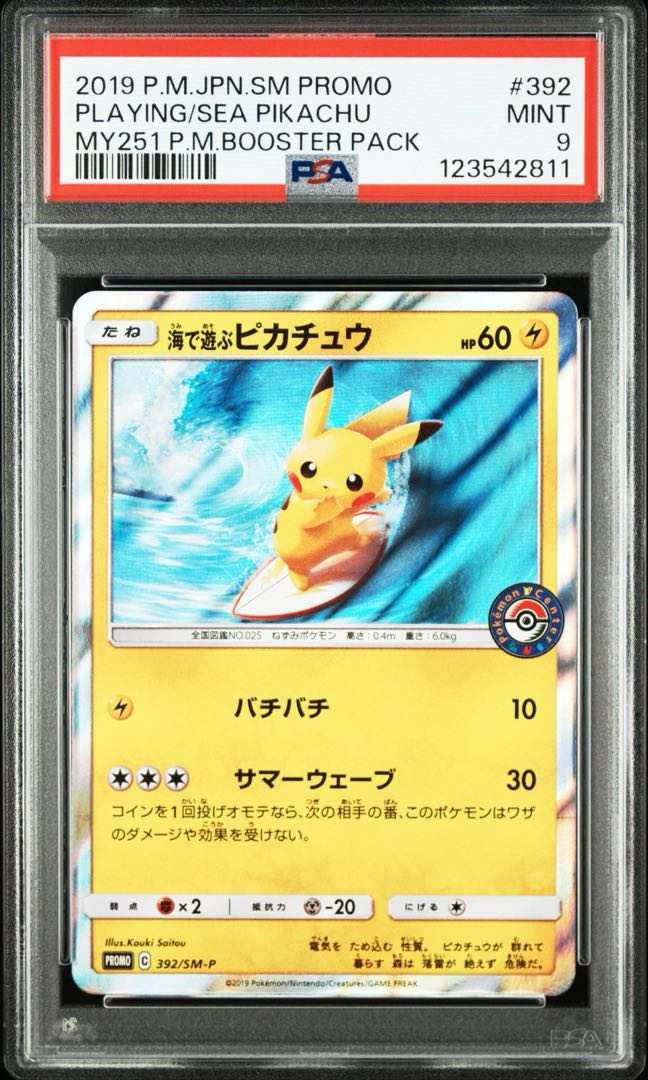 PSA9】海で遊ぶピカチュウ