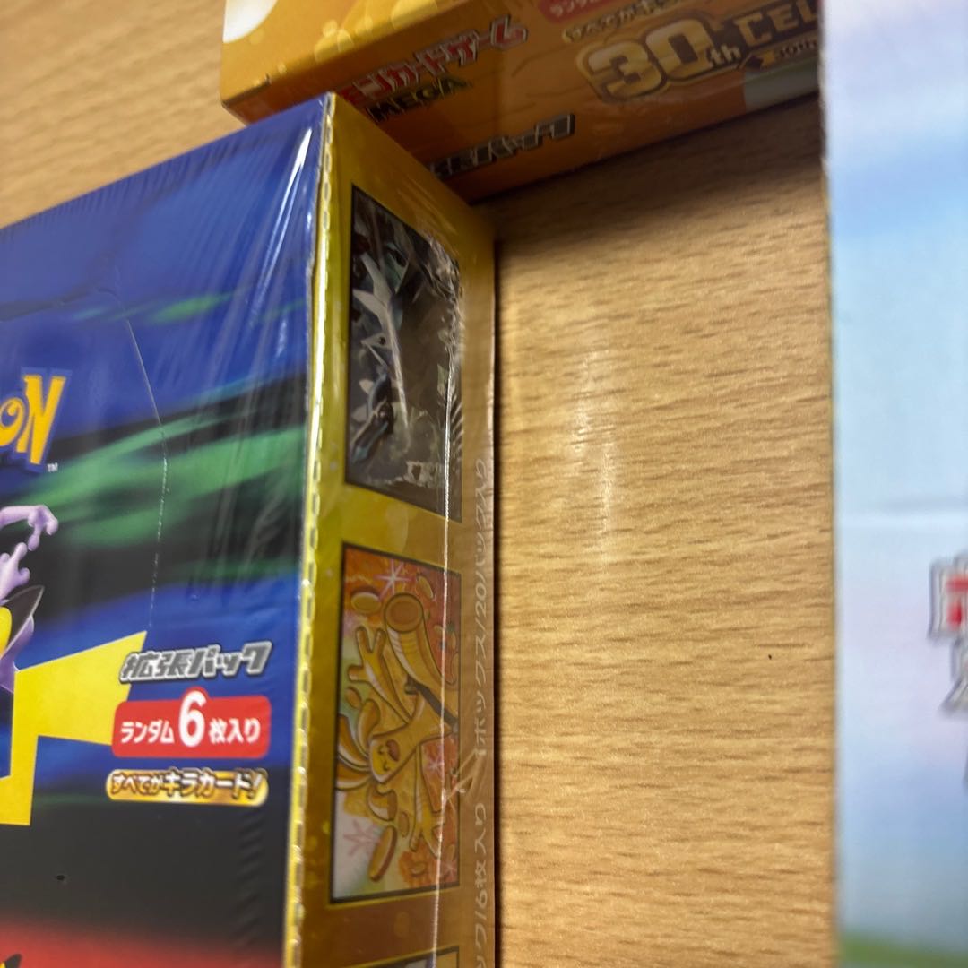 シュリンク付き 拡張パック「30th CELEBRATION」 未開封BOX  3BOX