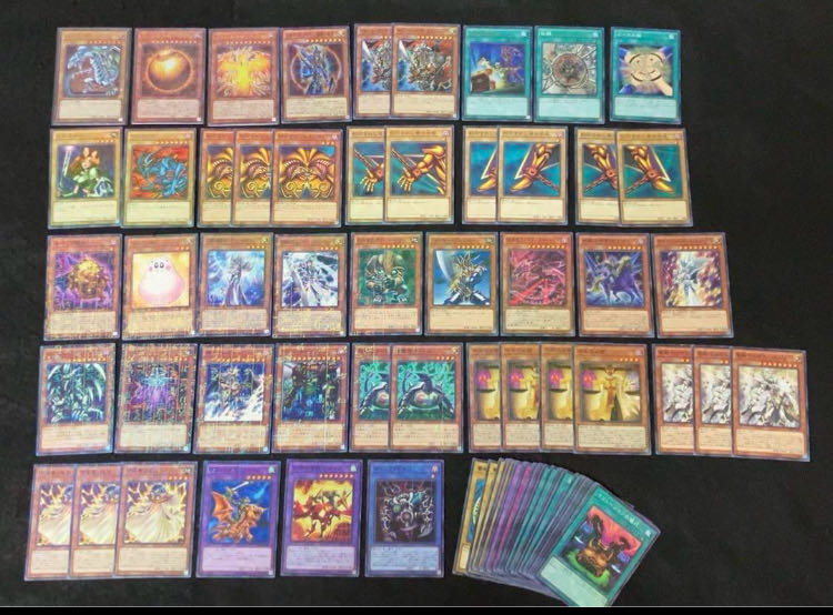 遊戯王 構築済みデッキ デッキパーツ等 まとめ売り 約1万枚 引退 爆 