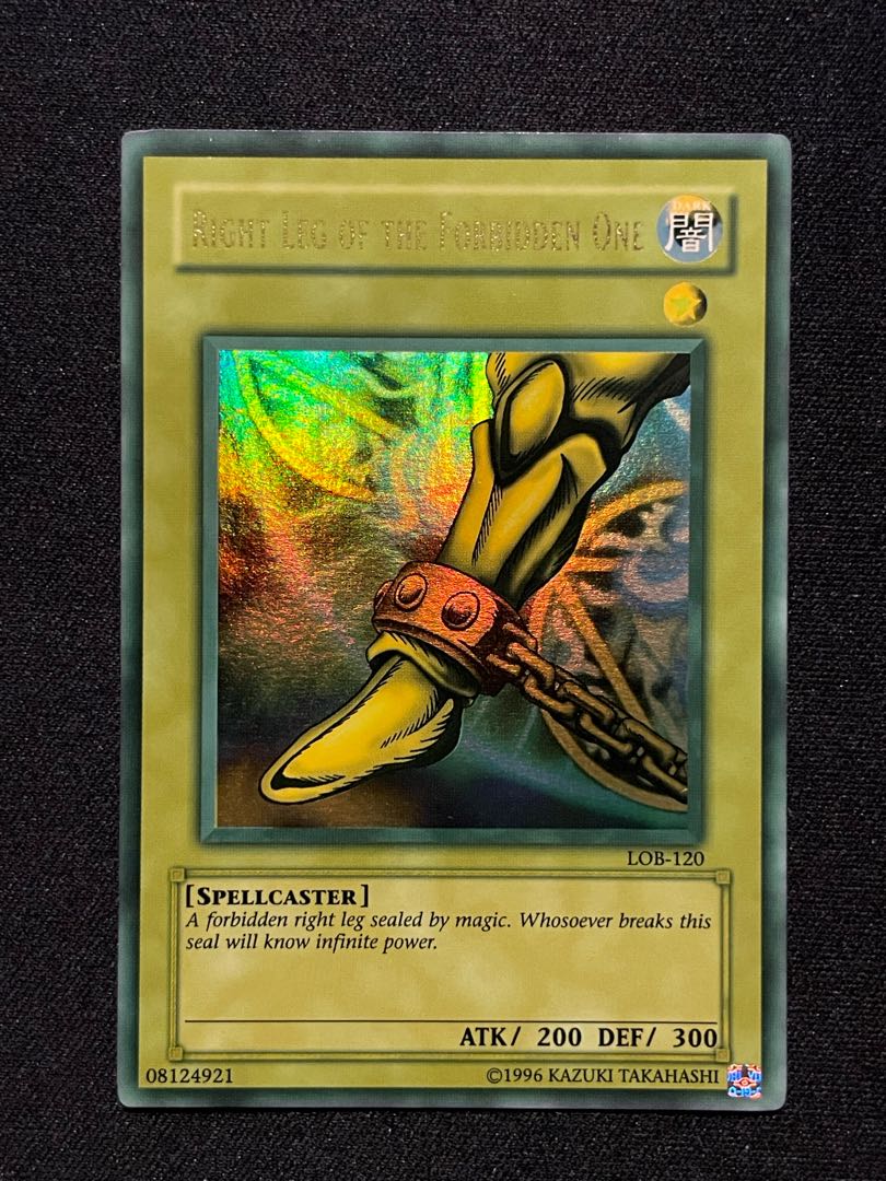 遊戯王 封印されし者の右足 Right Leg of the Forbidden One 遊戯王 封印されし者の右足 Right Leg of the Forbidden One