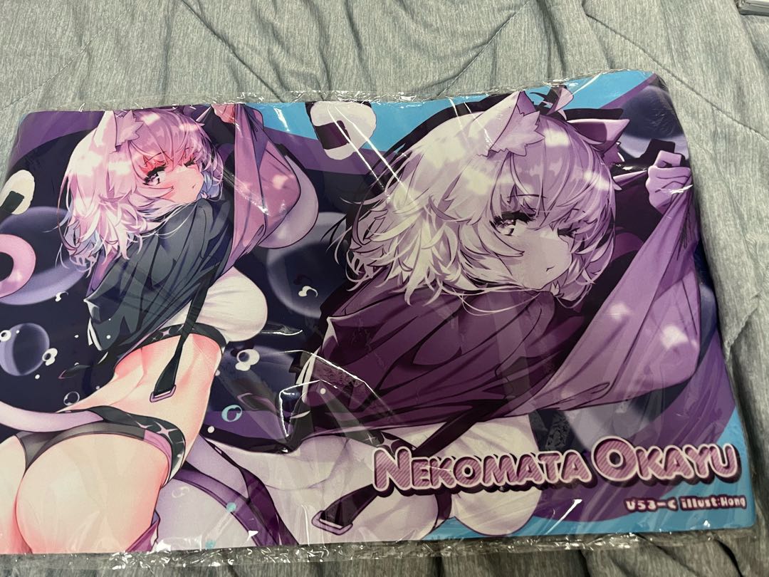 Hollow Live Nekomata Okayu Play Mat Vtuber