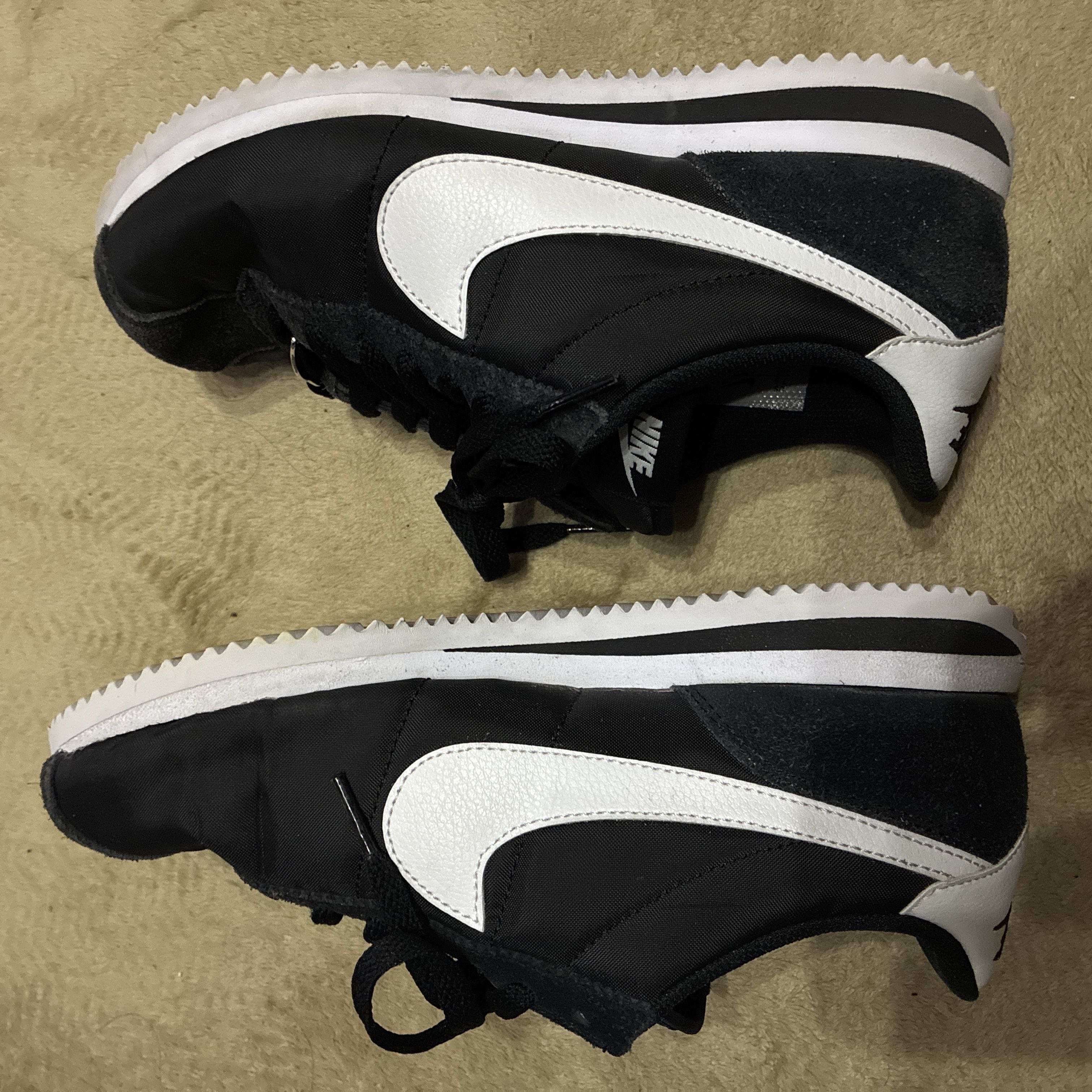 Nike Cortez Black/White, Size 24.5 cm 24.5cm