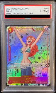 [PSA10] Nami (Parallel) (Super Parallel) (Comic Parallel, Comic Parallel, Cartoon Background) P-R OP01-016 1枚