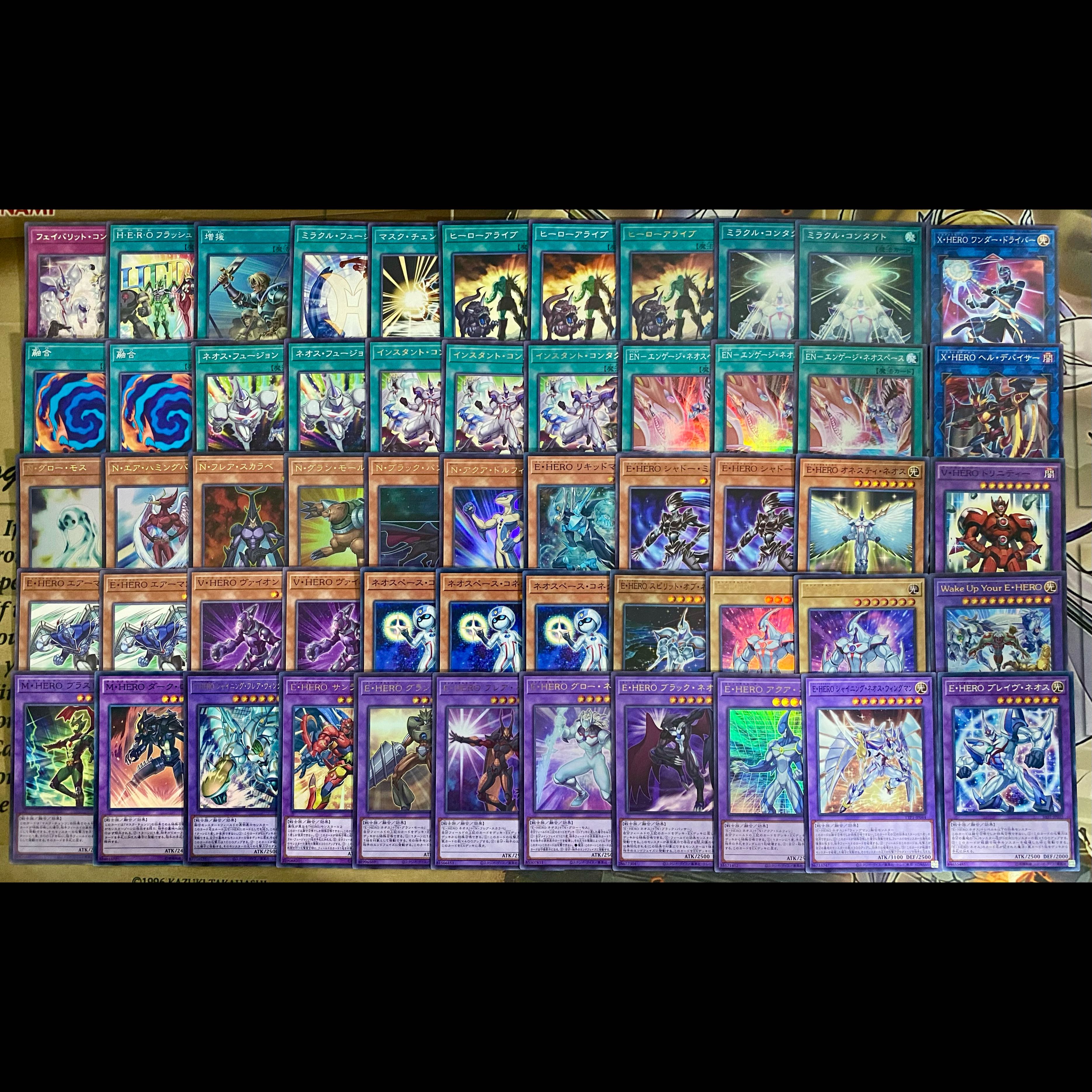 [Ships Within 24 Hours] Yu-Gi-Oh! Hero Neos Tournament Deck 1枚