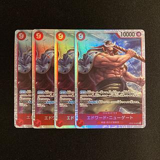 A17 Edward Newgate OP02-004 SR Set of 4 One Piece Treasure