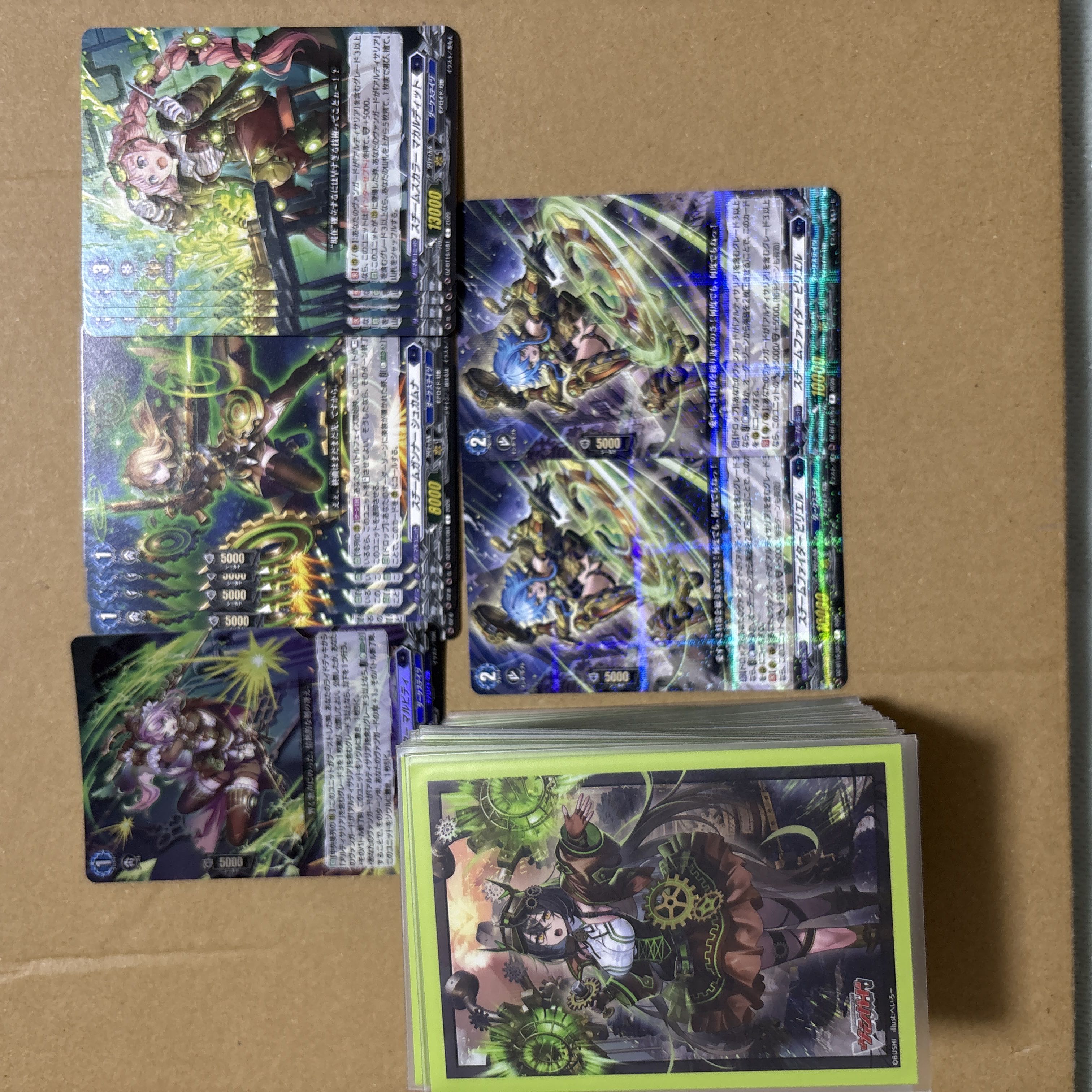 Vanguard: Artisaria Phantom Deck + Card Sleeves and Parts Set 1枚
