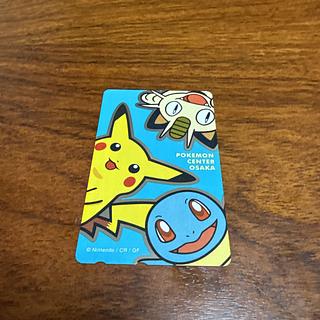 ポケモンセンター大阪　限定テレカ