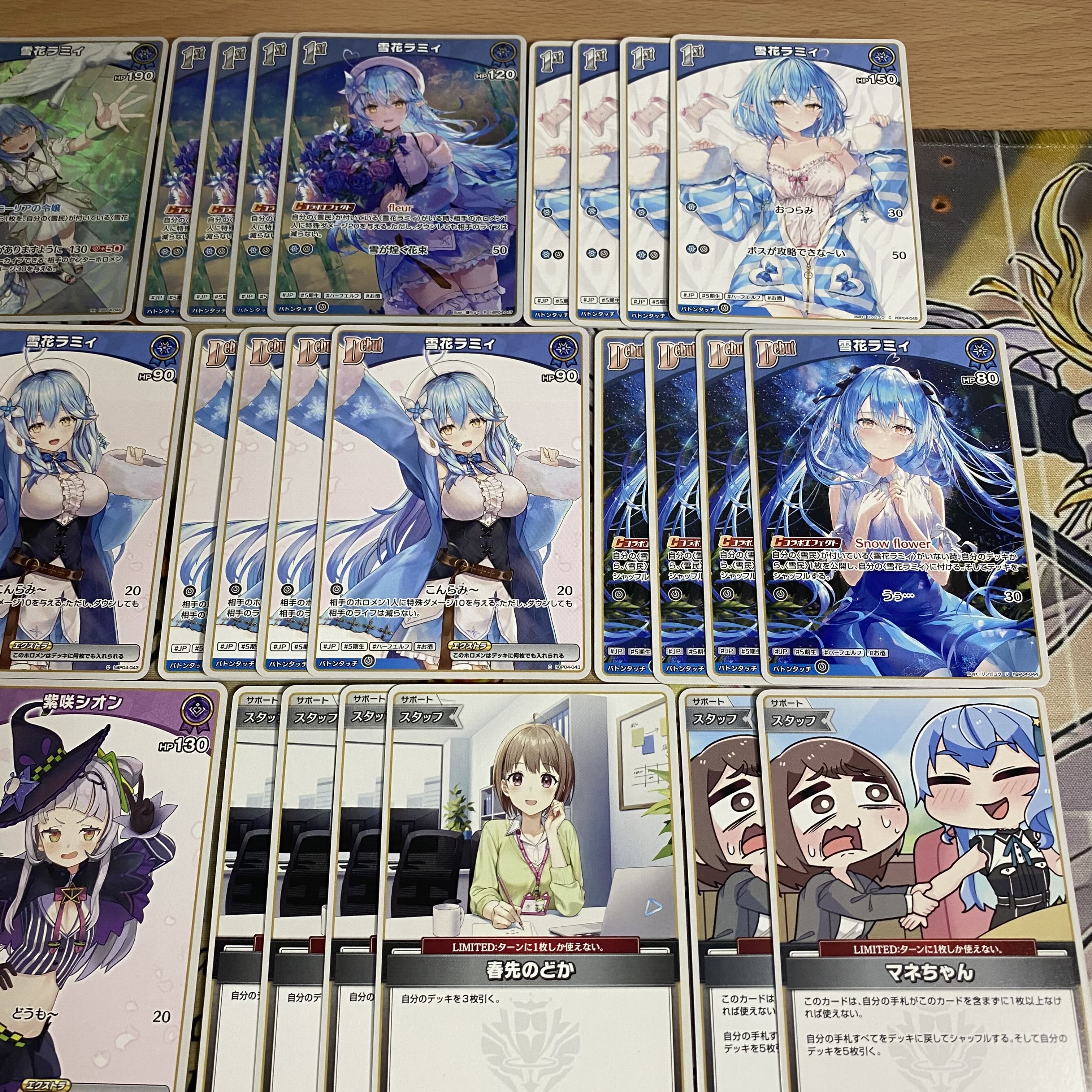 ホロカ ホロライブ 本格構築済み 雪花ラミィ デッキ みっころね