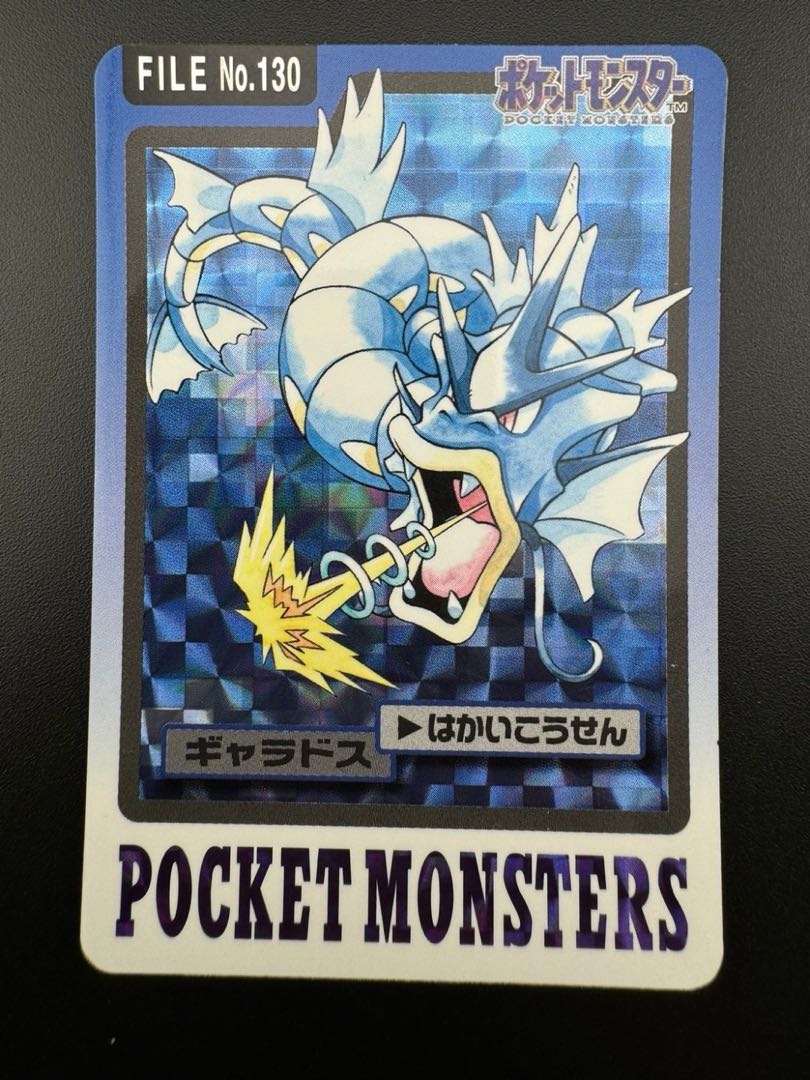 【中古品】 ギャラドス　 FILE No.130  カードダス  ポケモン