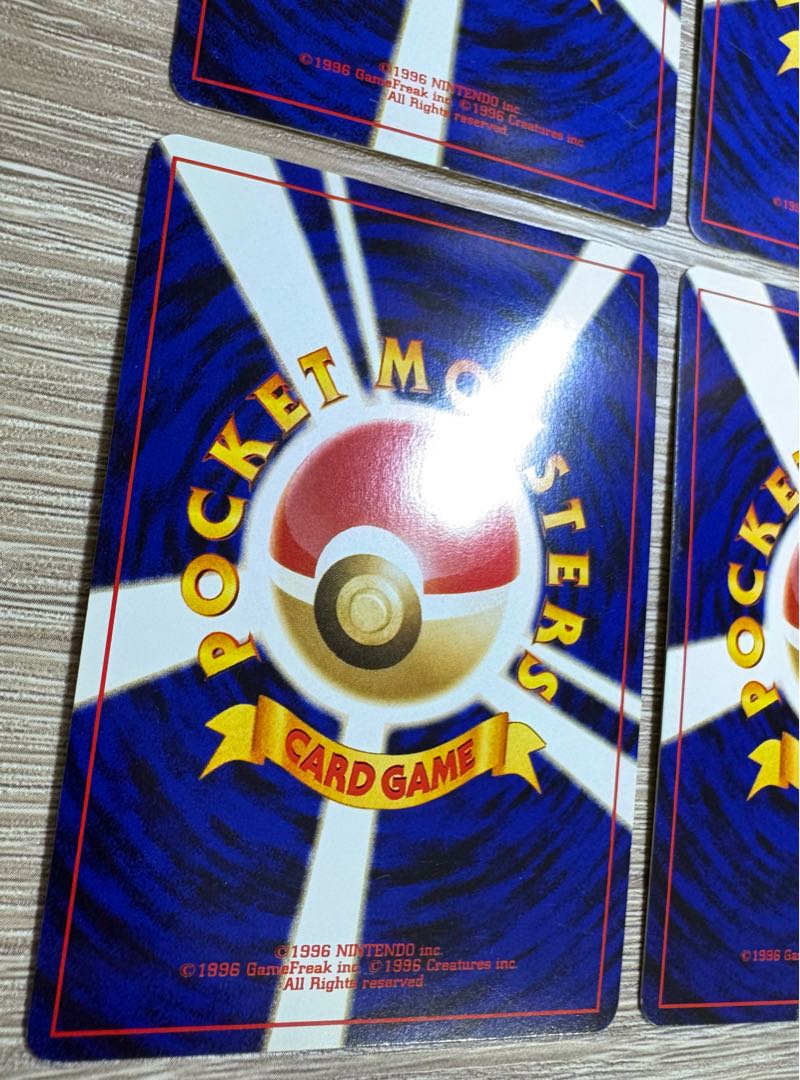 Neo Series Esper Type Set Pokémon Cards Old Back