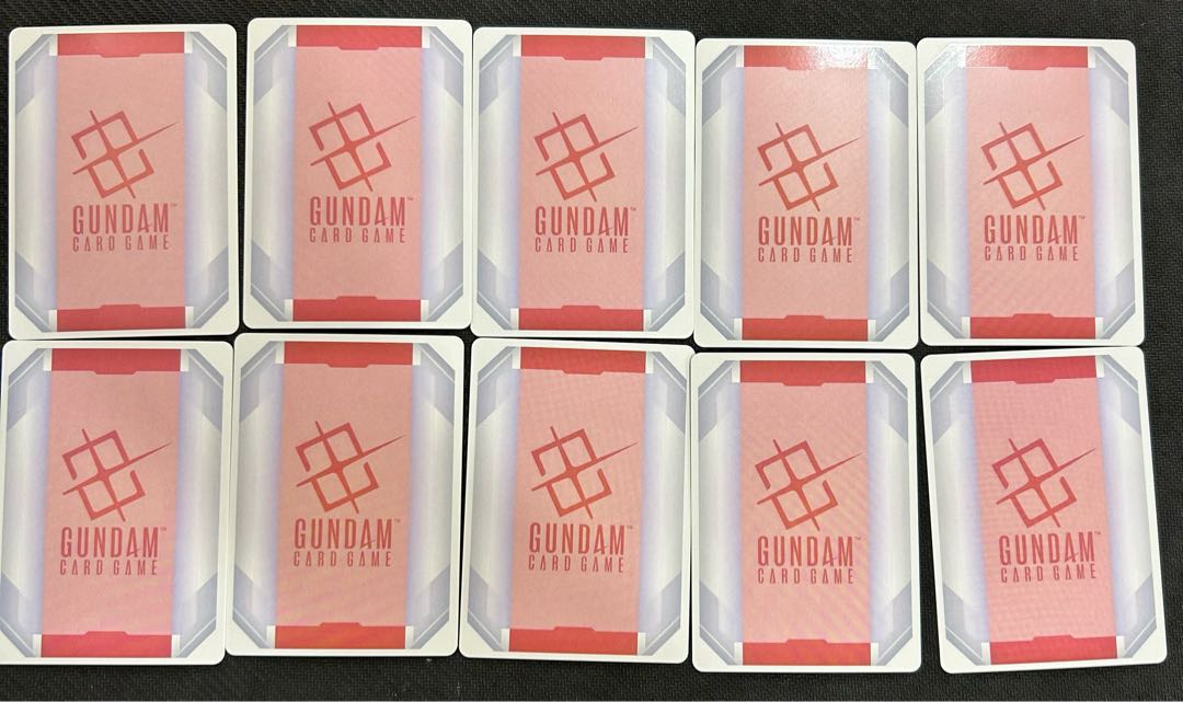 Gundam Card Game Resource R-001C+〈β〉 Set of 10 cards ①.