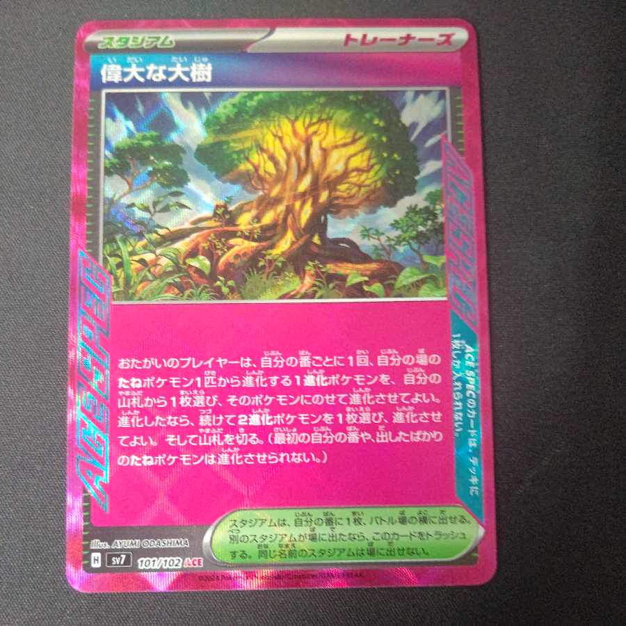 The Great Big Tree ACE 101/102