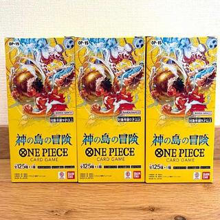 ブースターパック 神の島の冒険【OP-15】 未開封BOX  3BOX