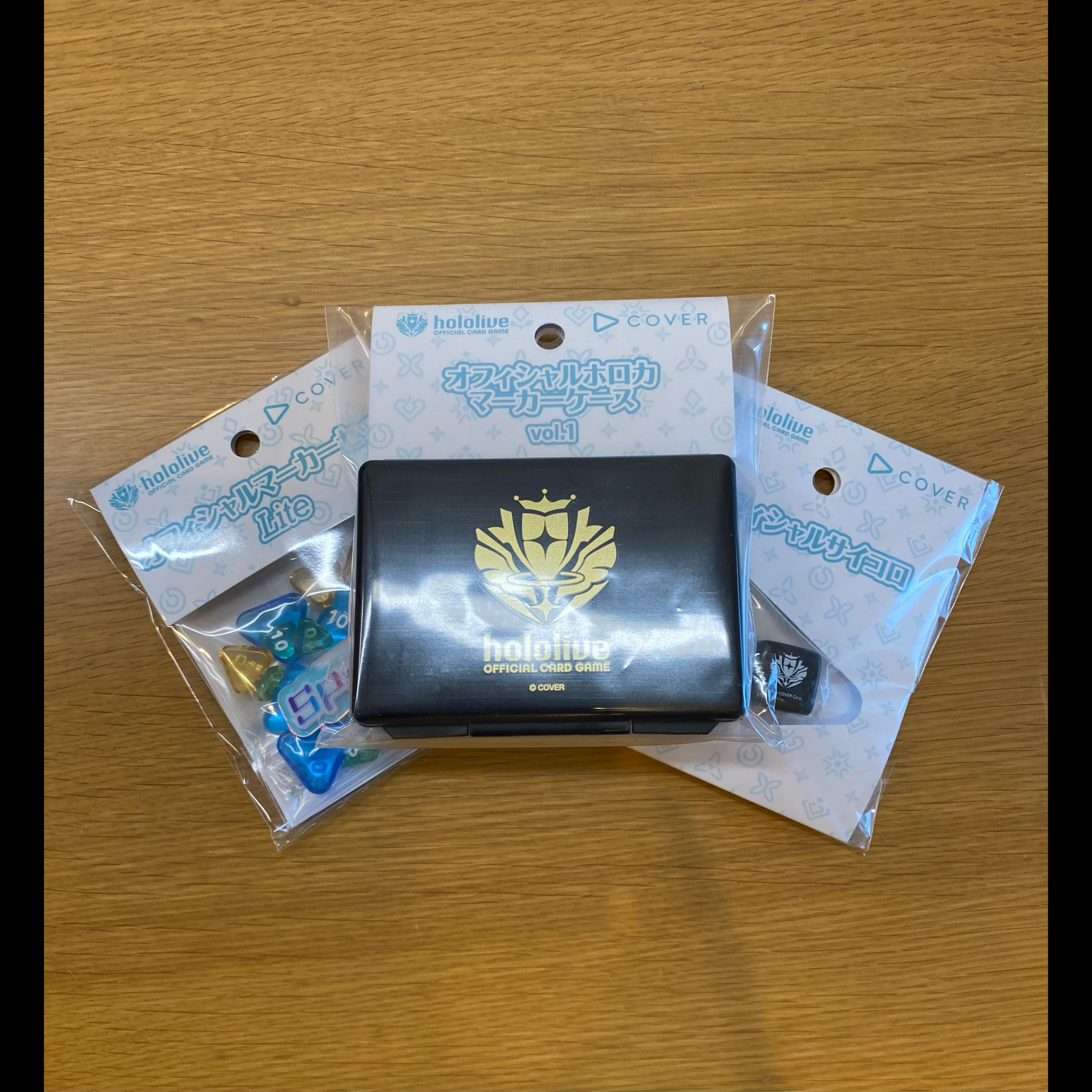 [New] Holoka Official Marker Case & Marker Set Lite & 2 Dice 3枚