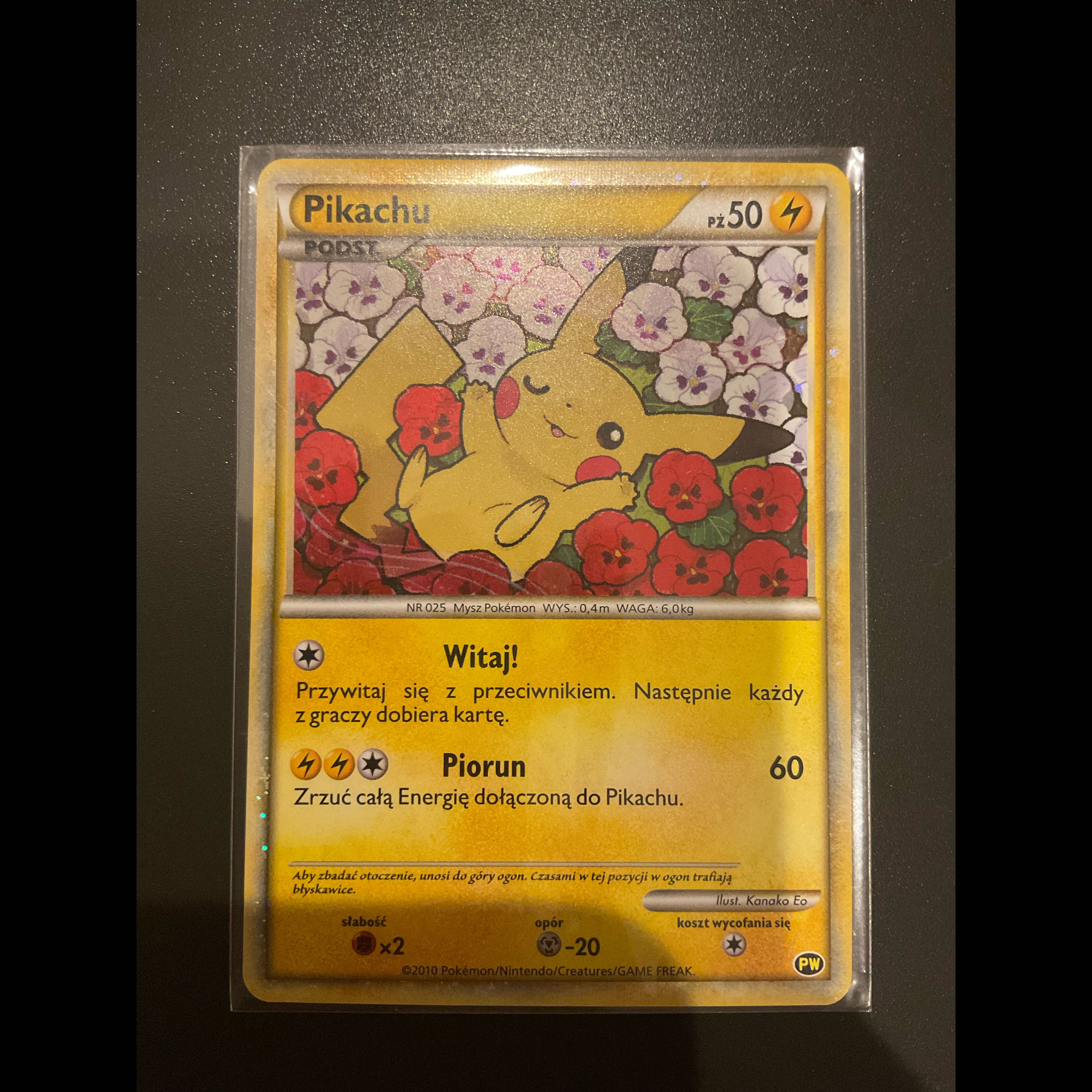 ピカチュウ-ポーランド （PW）ピカチュウ ワールド ポケモンカードゲーム LEGEND 1枚