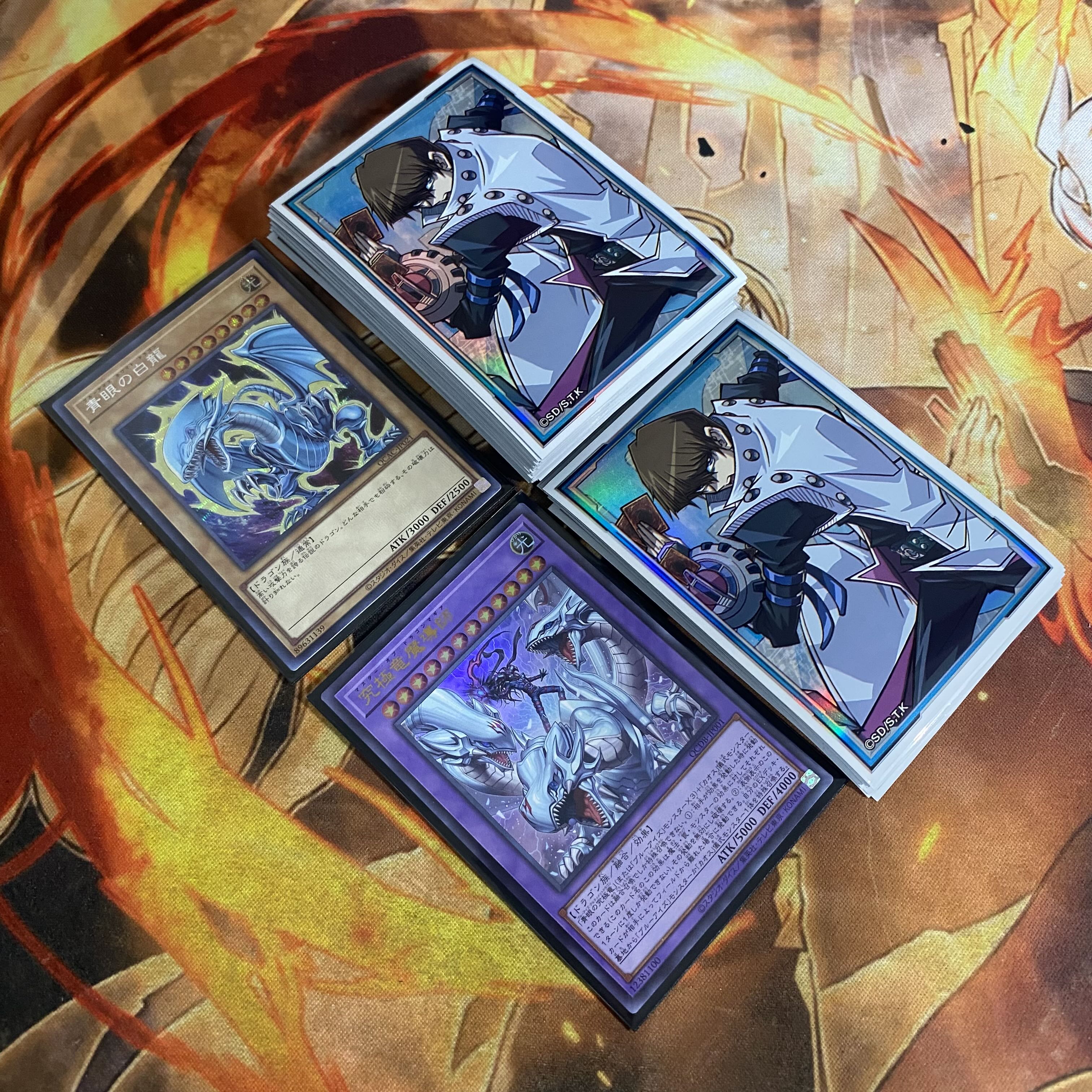 遊戯王　原石　青眼の白龍　ブルーアイズ　大会構築デッキ【神を超えたしもべ-青眼の究極竜 ORIGINAL ARTWORK COLLECTION】 1枚