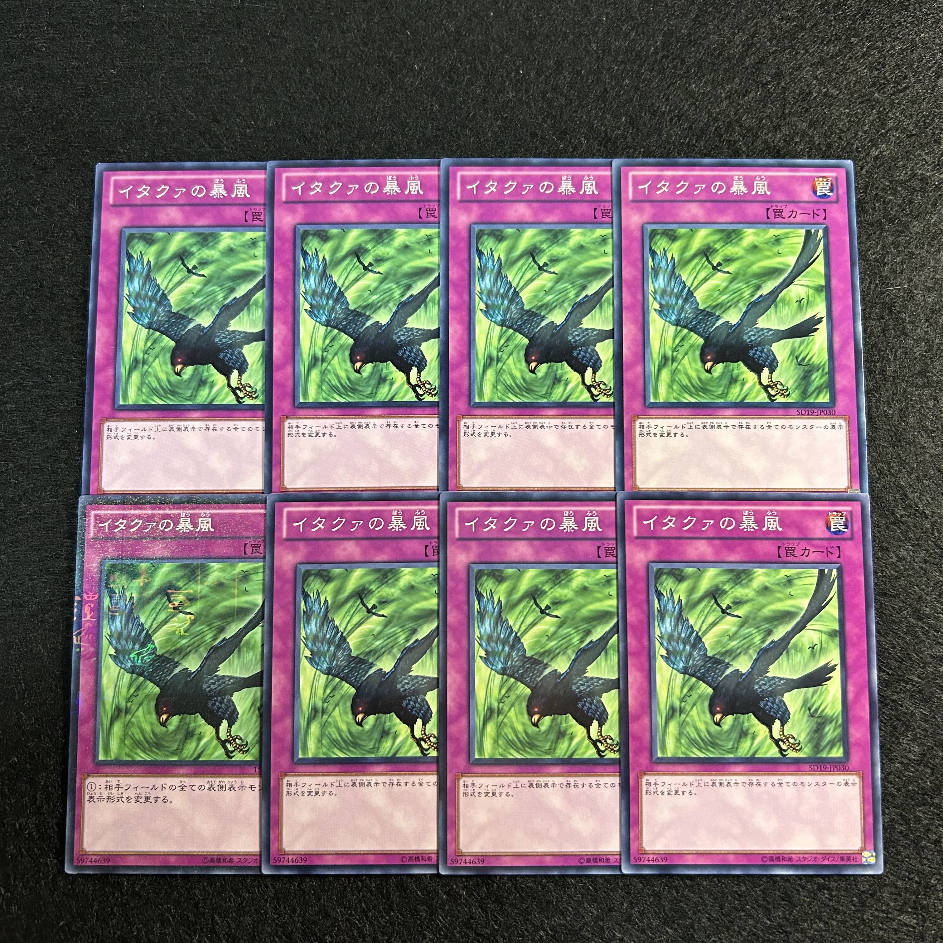 A1355 [King of Games] Windstorm of Etaqua 8-card set 8枚