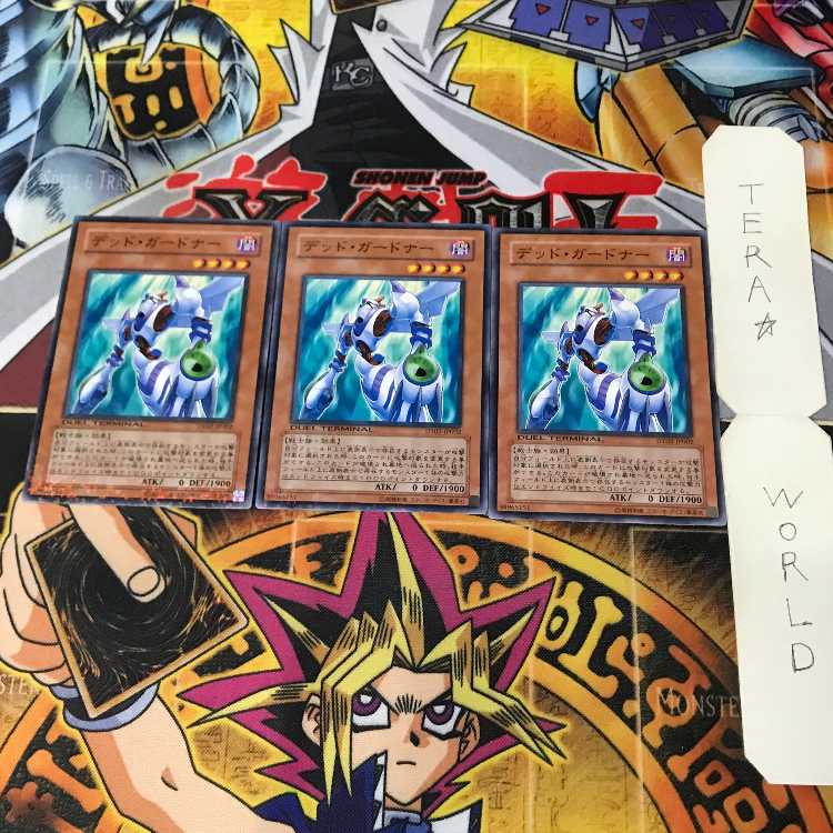 デッド・ガードナー DT02 1 デュエルターミナル 効果 3枚セット てら 3枚