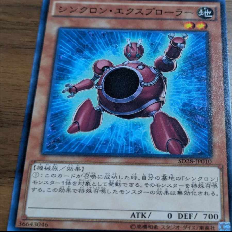 シンクロン・エクスプローラー 1枚