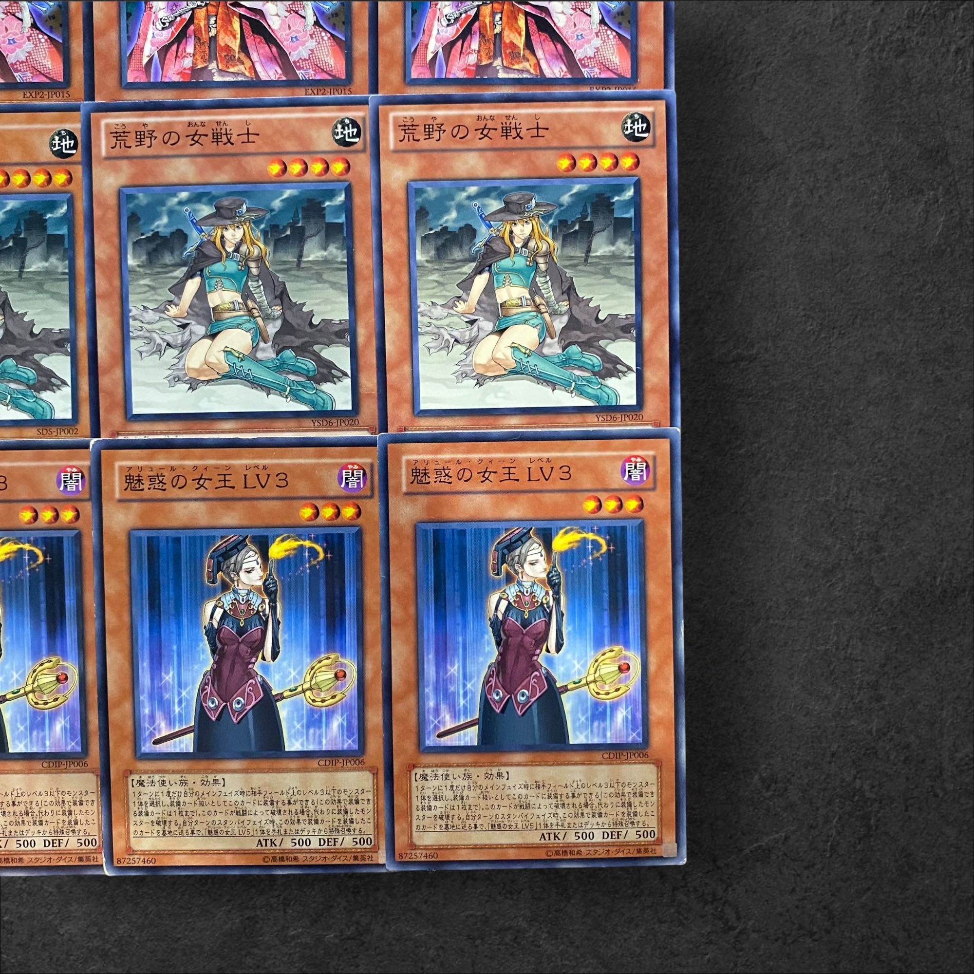 ☆S☆ 5873 [King of Games] Maiden of Macabre Warrior Lady of the