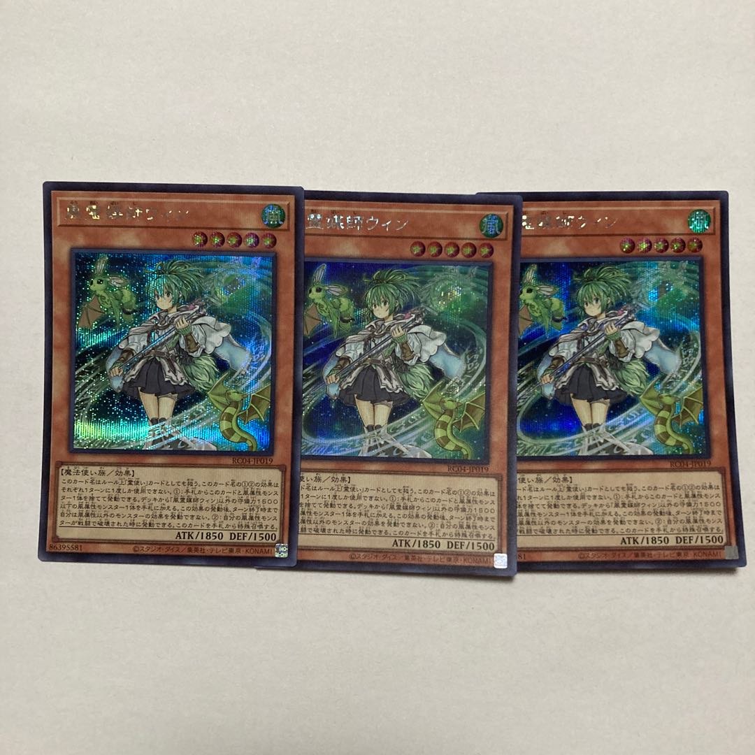 Wynn the Wind Channeler Secret Rare JP019