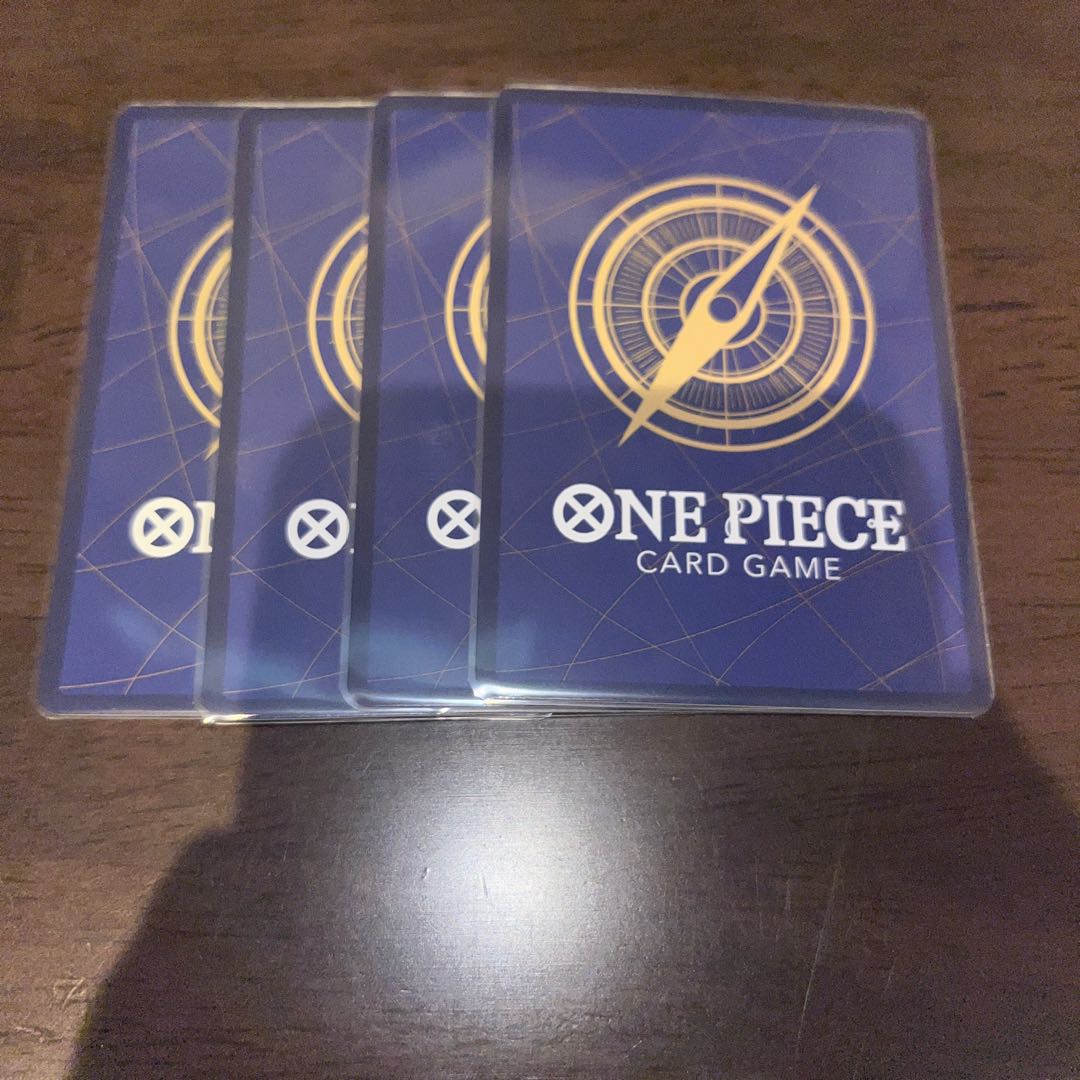 美品　4枚セット 重力刀 猛虎 R OP06-058 1枚