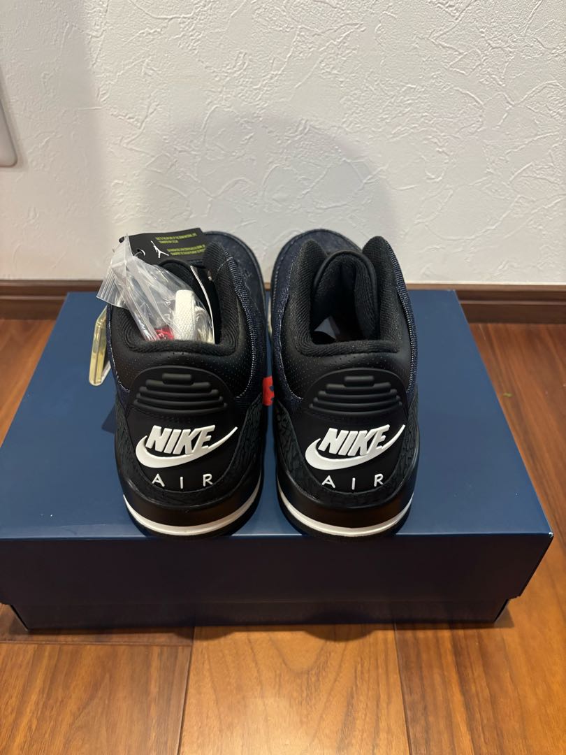 Levi’s × Nike Air Jordan 3 Retro SP "Indigo and Gym Red" (LEVI'S Tab) 28.5cm