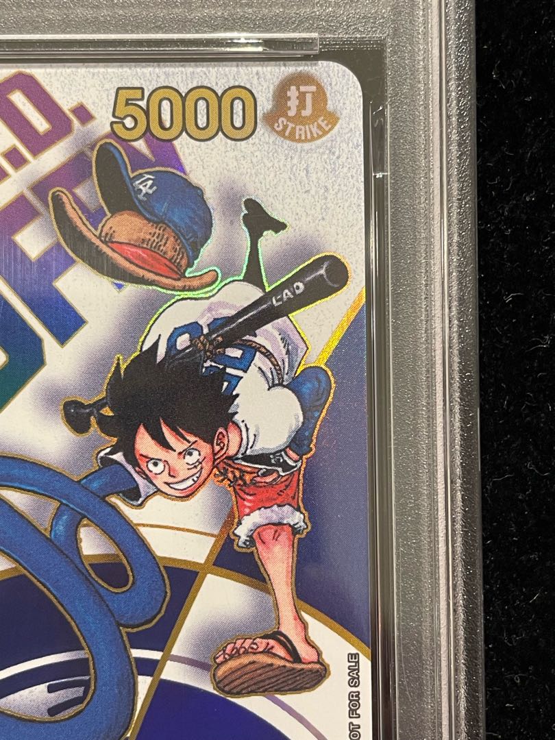 PSA10] Monkey D. Luffy (English Version / Dodgers) PROMO EB02-010 1枚