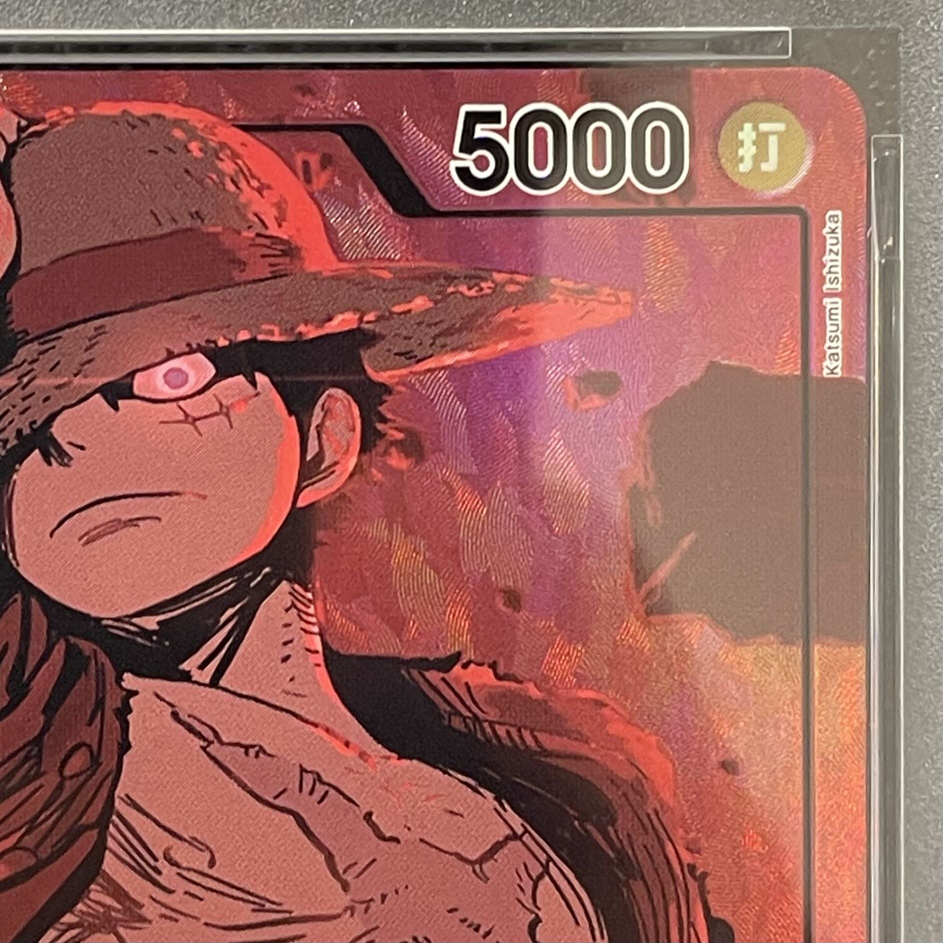 【PSA10】モンキー・D・ルフィ(パラレル) P-L EB02-010 1枚