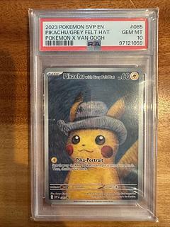 【PSA10】ピカチュウ ゴッホ プロモ 開封済 PROMO 085/SVP 1枚