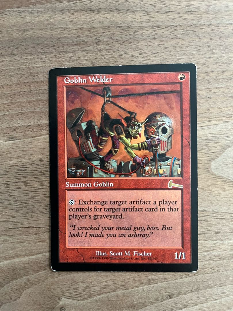 ゴブリンの溶接工 レア 80/143 1枚