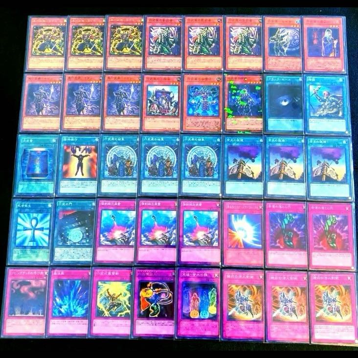 遊戯王【１１０３環境！！大会構築！！三重スリーブ！！】六武衆デッキ４０枚　ＥＸ&サイド１５枚 1枚