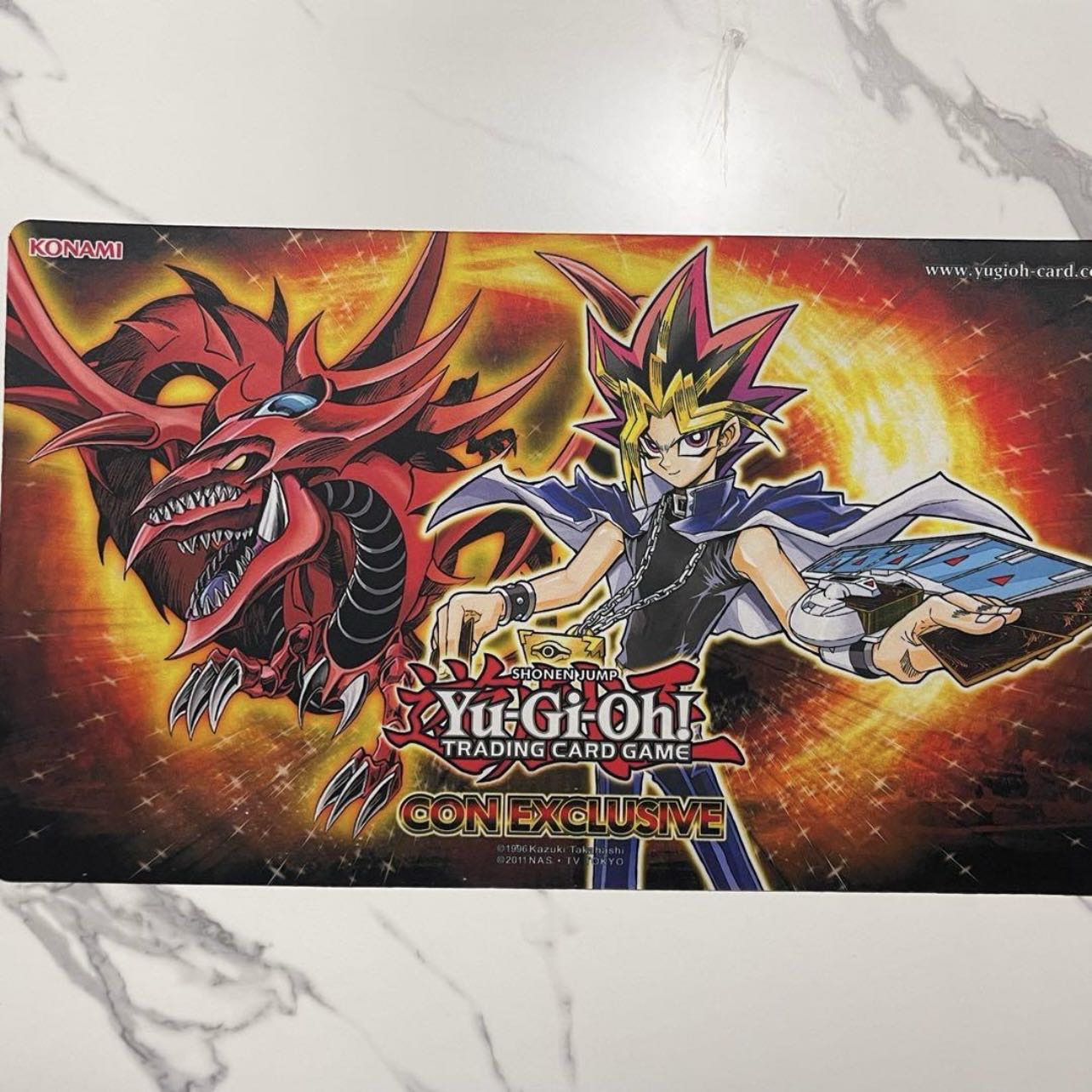遊戯王 オシリスの天空竜 遊戯 CON EXCLUSIVE 公式プレイマット 遊戯王 オシリスの天空竜 遊戯 CON EXCLUSIVE 公式プレイマット
