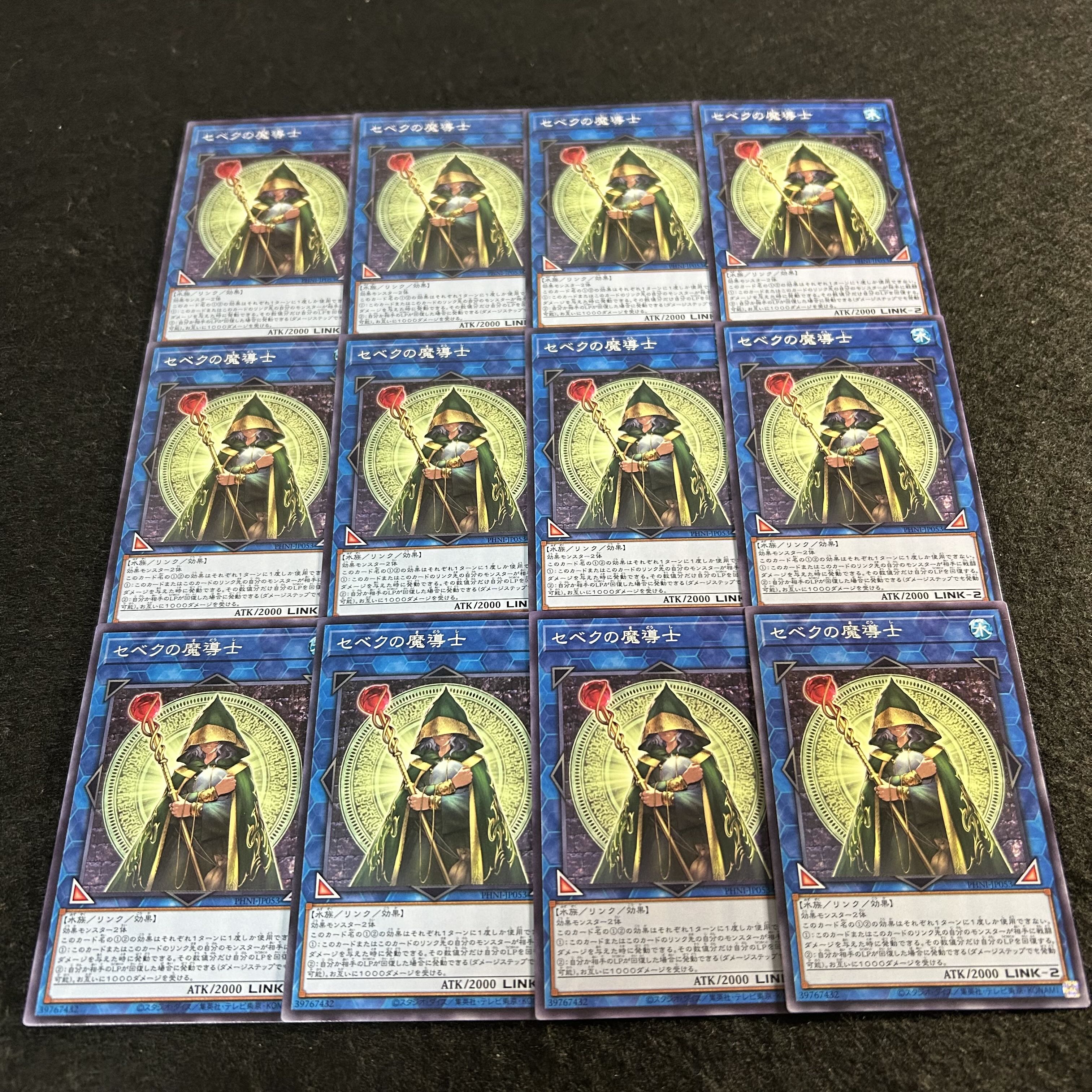 a1989【遊戯王】セベクの魔導士　12枚セット 12枚
