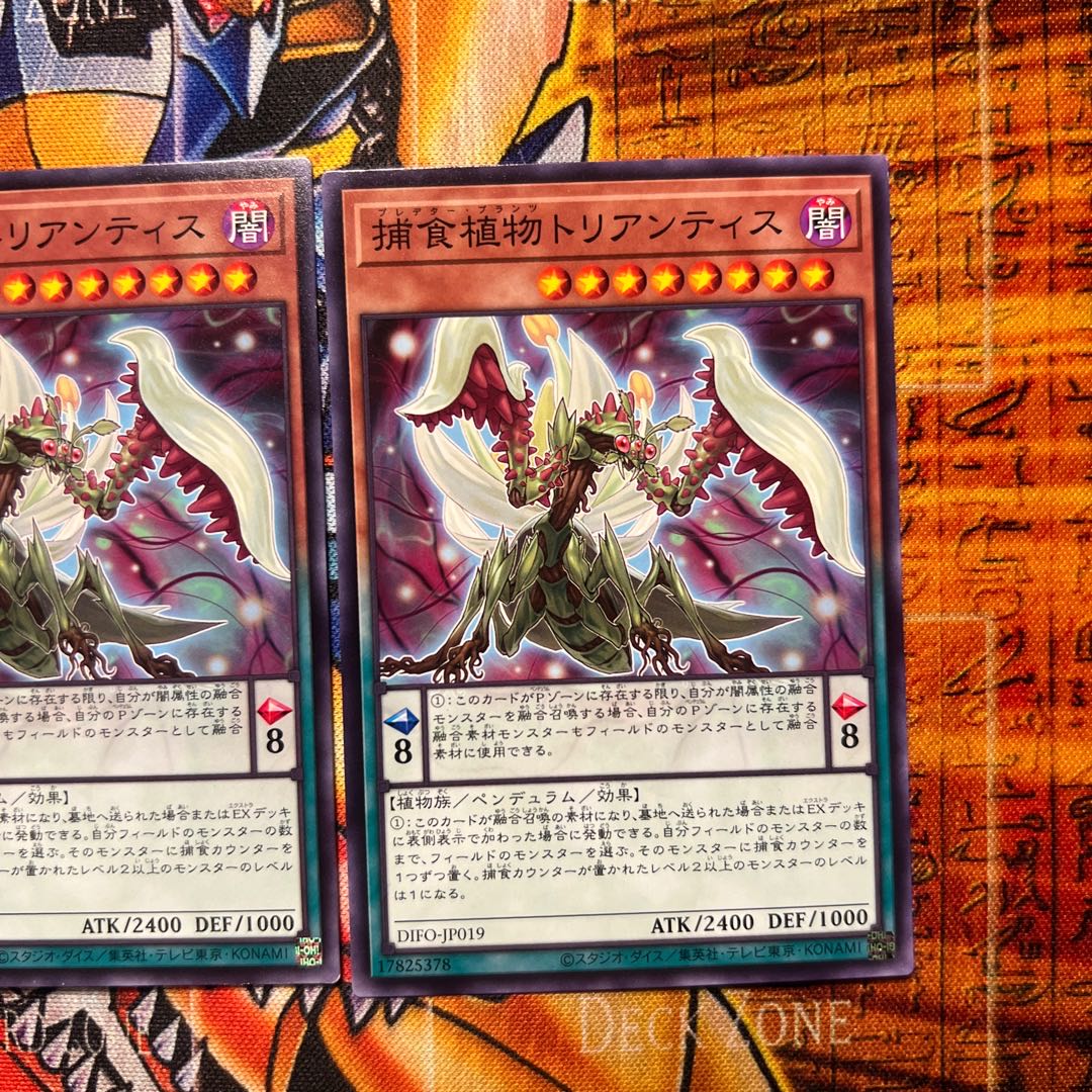 ［3枚セット］ 捕食植物トリアンティス ノーマル JP019 30枚